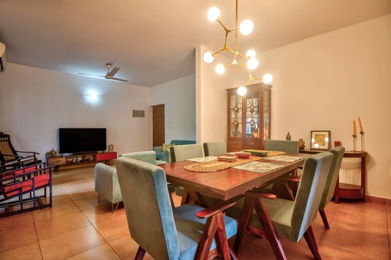 Dining area, arpora 2 Bedroom 1200 Sq.Ft. Apartment In Arpora Goa 9207003