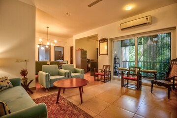 Living Room in 2 BHK Apartment at Arpora – for Sale