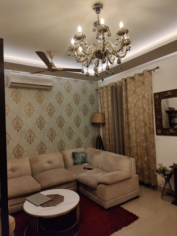 Living Room in 3 BHK Apartment at Emaar Emerald Estate, Sector 65 – for Rent