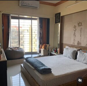 Bedroom in 2 BHK Apartment at Kanakia Ananta, Mira Road – for Rent