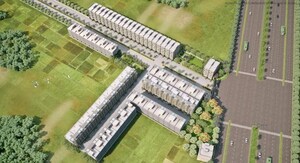  Plot – Exterior View View at Ganga Green Valley, Sector 78 - for Sale