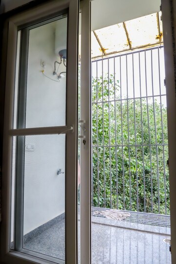 Balcony in 2 BHK Builder Floor at Malviya Nagar – for Rent