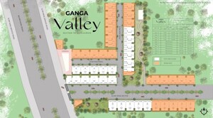 Master Plan in 3 BHK Builder Floor at Ganga Green Valley, Sector 78 – for Sale
