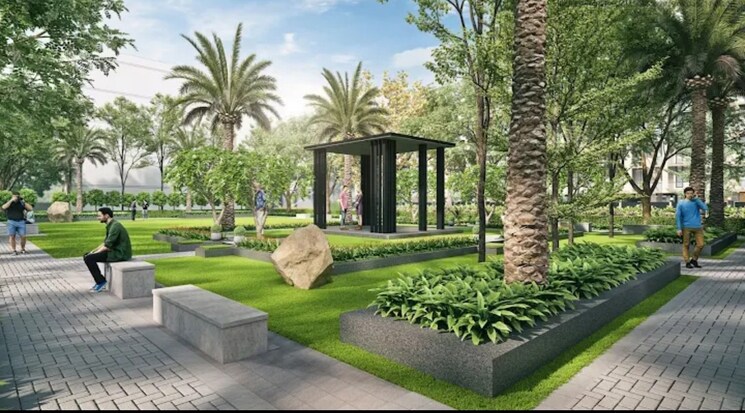 Garden, ganga-green-valley 3 Bedroom 179 Sq.Yd. Builder Floor In Sector 78 Gurgaon 9207167