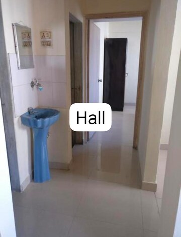 Building Lobby in 1 BHK Apartment at Kopar Khairane – for Rent