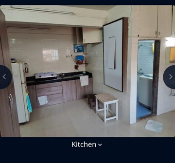 Kitchen in 2 BHK Apartment at Amann Akansha Heights, Worli – for Rent