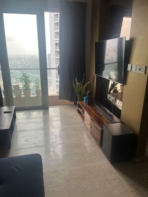 Living Room in 2 BHK Apartment at Lodha Fiorenza, Goregaon East – for Rent