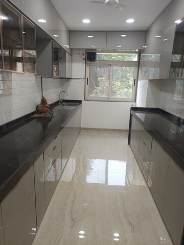 Kitchen in 3 BHK Apartment at Gulmohar Road – for Rent