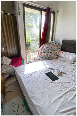 Bedroom in 2 BHK Apartment at Sadguru Mahalaxmi Building, Juhu – for Sale