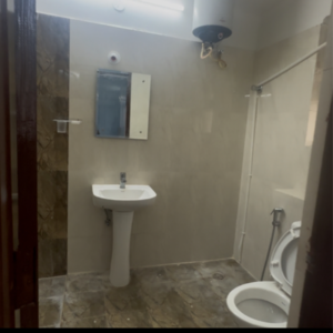 Bathroom in 3 BHK Apartment at Aditya Empress Towers, Surya Nagar Colony – for Rent