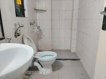 Bathroom in 2 BHK Apartment at Hiranandani Estate, Ghodbunder Road – for Rent