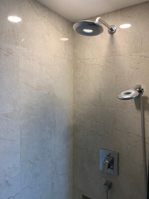 Bathroom in 2 BHK Apartment at Hiranandani Atlantis, Powai – for Rent