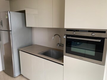 Kitchen in 2 BHK Apartment at Hiranandani Zen Atlantis, Powai – for Rent