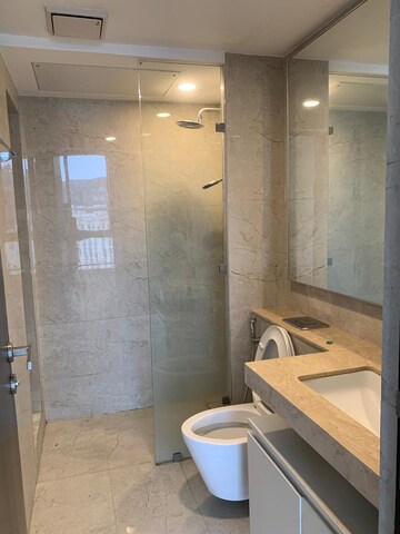 Bathroom in 2 BHK Apartment at Hiranandani Zen Atlantis, Powai – for Rent