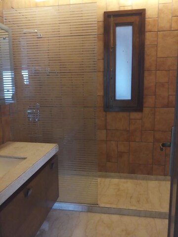 Bathroom in 3 BHK Builder Floor at Defence Colony – for Rent