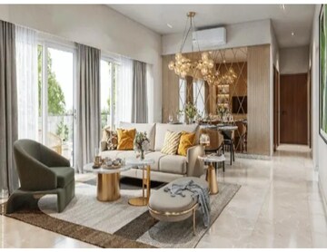Living Room in 4 BHK Apartment at Conscient Parq, Sector 80 – for Sale