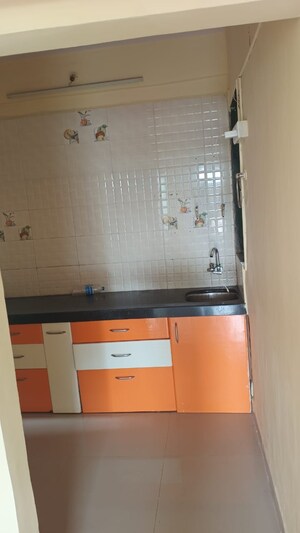 Kitchen in 1 BHK Apartment at Kopar Khairane – for Rent