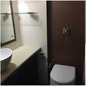 Bathroom in 3 BHK Apartment at Shivam Neelsagar CHS Ltd, Chembur – for Rent