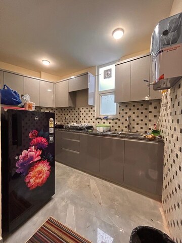 Kitchen in 1.5 BHK Apartment at Palm Residency Chhatarpur, Chattarpur – for Rent