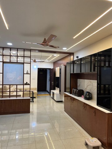 Kitchen in 3 BHK Apartment at Ramky One Harmony, Bachupally – for Rent