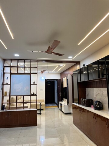 Kitchen in 3 BHK Apartment at Ramky One Harmony, Bachupally – for Rent