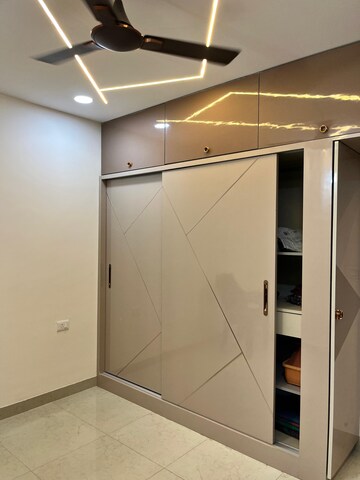 Staircase in 3 BHK Apartment at Ramky One Harmony, Bachupally – for Rent