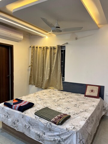 Bedroom in 3 BHK Apartment at Ramky One Harmony, Bachupally – for Rent