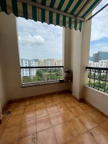 Balcony in 2 BHK Apartment at Goel Ganga Constella, Kharadi – for Rent