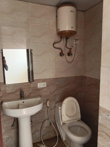 Bathroom in 3 BHK Apartment at Crossing Republik, Crossing Republic – for Rent