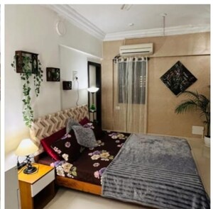 Bedroom in 3 BHK Apartment at Arshie Complex, Versova – for Rent