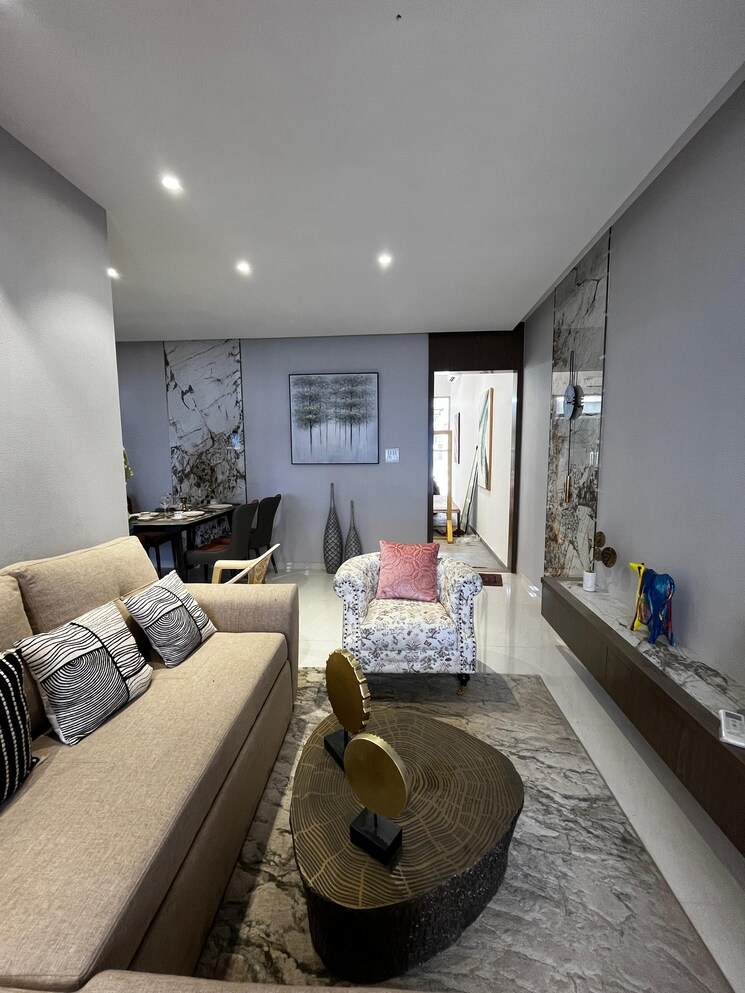 Living Room, gokul-nakshatra 2 Bedroom 601 Sq.Ft. Apartment In Virar West Palghar 9207729