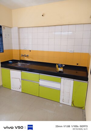Kitchen in 2 BHK Apartment at Deokar Residency, Wadgaon Sheri – for Rent
