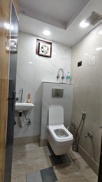 Bathroom in 3 BHK Builder Floor at Govindpuri – for Rent