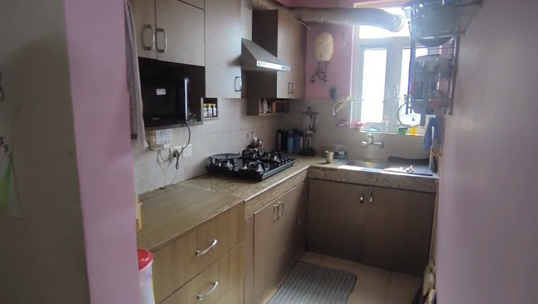 Kitchen, klj-platinum-plus 2 Bedroom 1000 Sq.Ft. Apartment In Sector 77 Faridabad 9207746