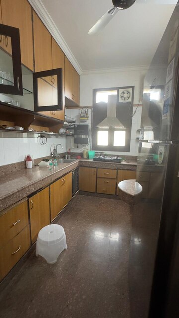 Kitchen in 3 BHK Builder Floor at Vasant Vihar – for Rent