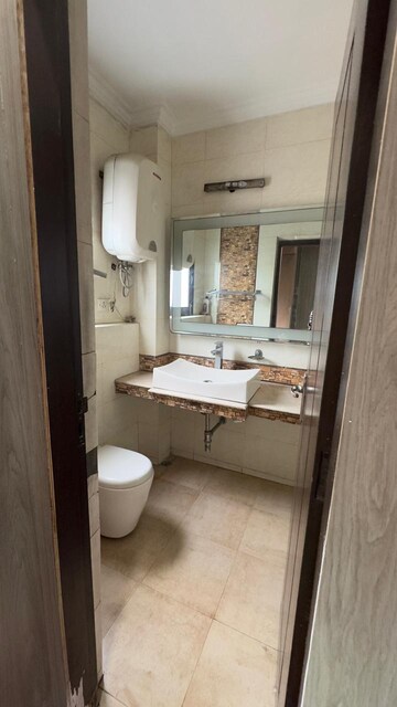 Bathroom in 3 BHK Builder Floor at Vasant Vihar – for Rent