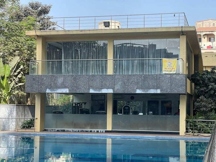 Swimming Pool, ganga-platino 2 Bedroom 1000 Sq.Ft. Apartment In Kharadi Pune 9207863