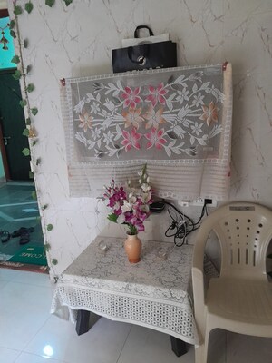 Bathroom in 1 RK Apartment at K Raheja Palm Spring, Malad West – for Rent