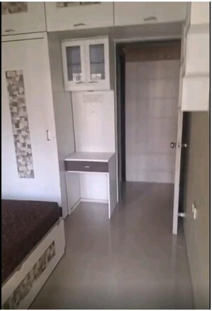Bathroom in 2 BHK Apartment at Vraj Green Valley, Kolshet Industrial Area – for Rent