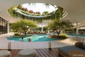 Swimming Pool in 3 BHK Apartment at Conscient Elaira Residences, Sector 80 – for Sale