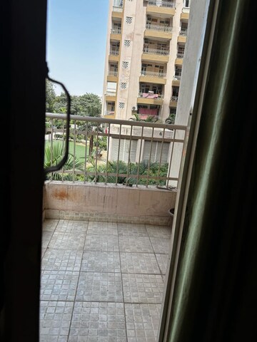 Balcony in 3 BHK Apartment at Amrapali Crystal Homes, Sector 76 – for Rent