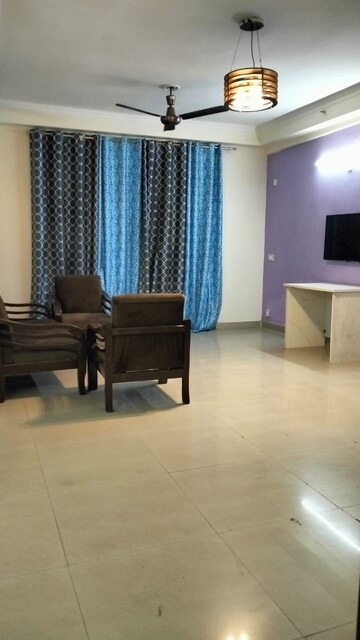 Living Room in 3 BHK Apartment at Amrapali Crystal Homes, Sector 76 – for Rent