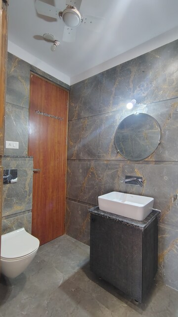 Bathroom in 3 BHK Builder Floor at Sushant Lok 2, Sector 57 – for Rent