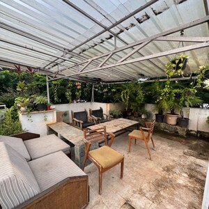 Balcony in 3 BHK Apartment at Nilanjali CHS, Nagar Road – for Rent