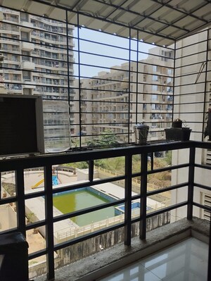 Balcony in 1 BHK Apartment at Skyline Sapphire Taloja, Taloja – for Sale