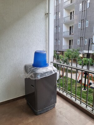 Balcony in 3.5 BHK Builder Floor at Smart World Gems, Sector 89 – for Rent