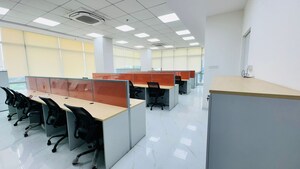 Team Area in  Office Space at Lodha Supremus, Wagle Industrial Estate – for Rent