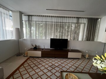 Living Room in 6 BHK Villa at Embassy Boulevard, Yelahanka – for Rent