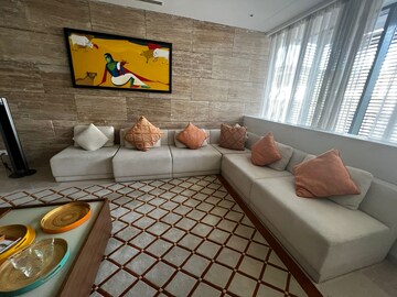 Living Room in 6 BHK Villa at Embassy Boulevard, Yelahanka – for Rent