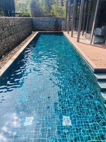 Swimming Pool in 6 BHK Villa at Embassy Boulevard, Yelahanka – for Rent